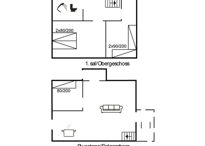 Lejlighed Raine - 2-3km From The Sea By Interhome